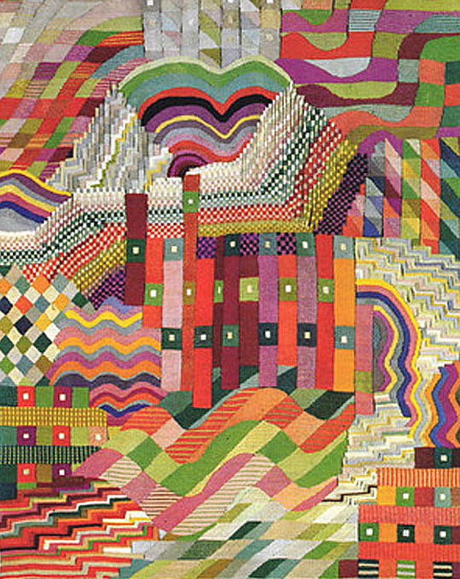 Gunta Stölzl weaving